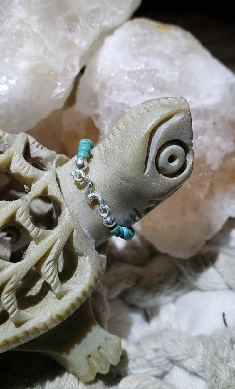 Wave Stone Stretch Ring