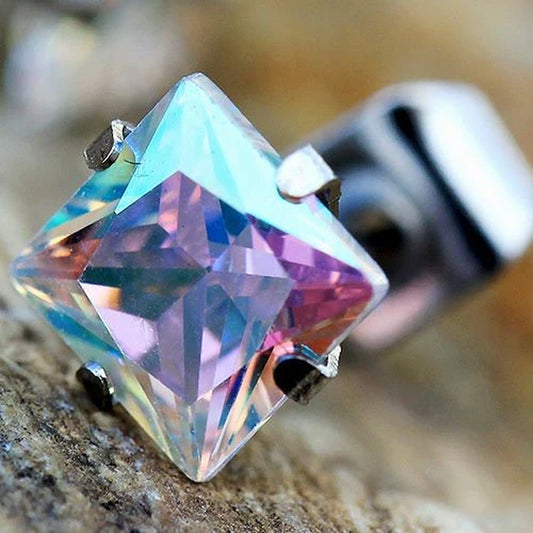 Stainless Steel Aurora Borealis Earrings