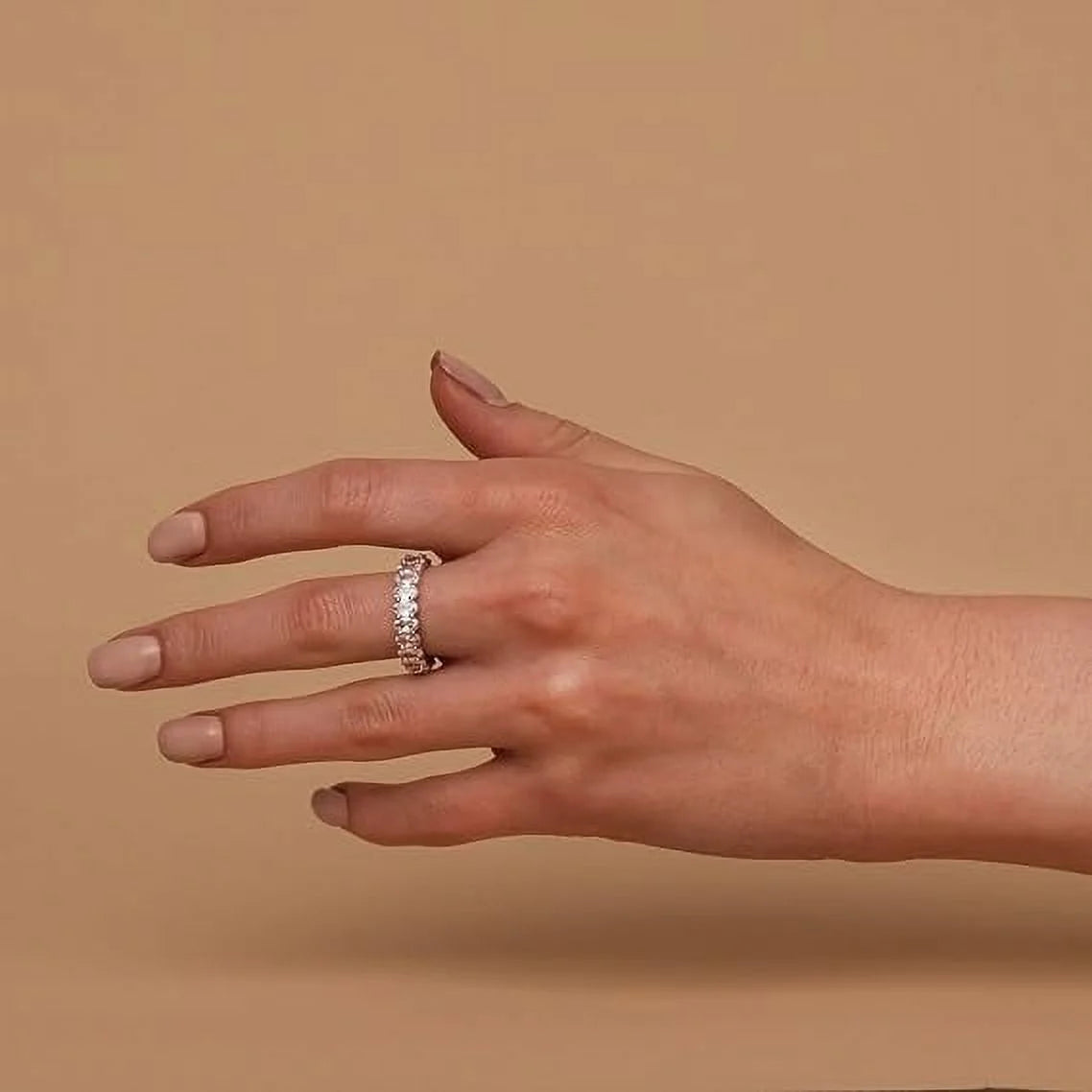 14K Yellow Gold Plated Stackable Love Ring